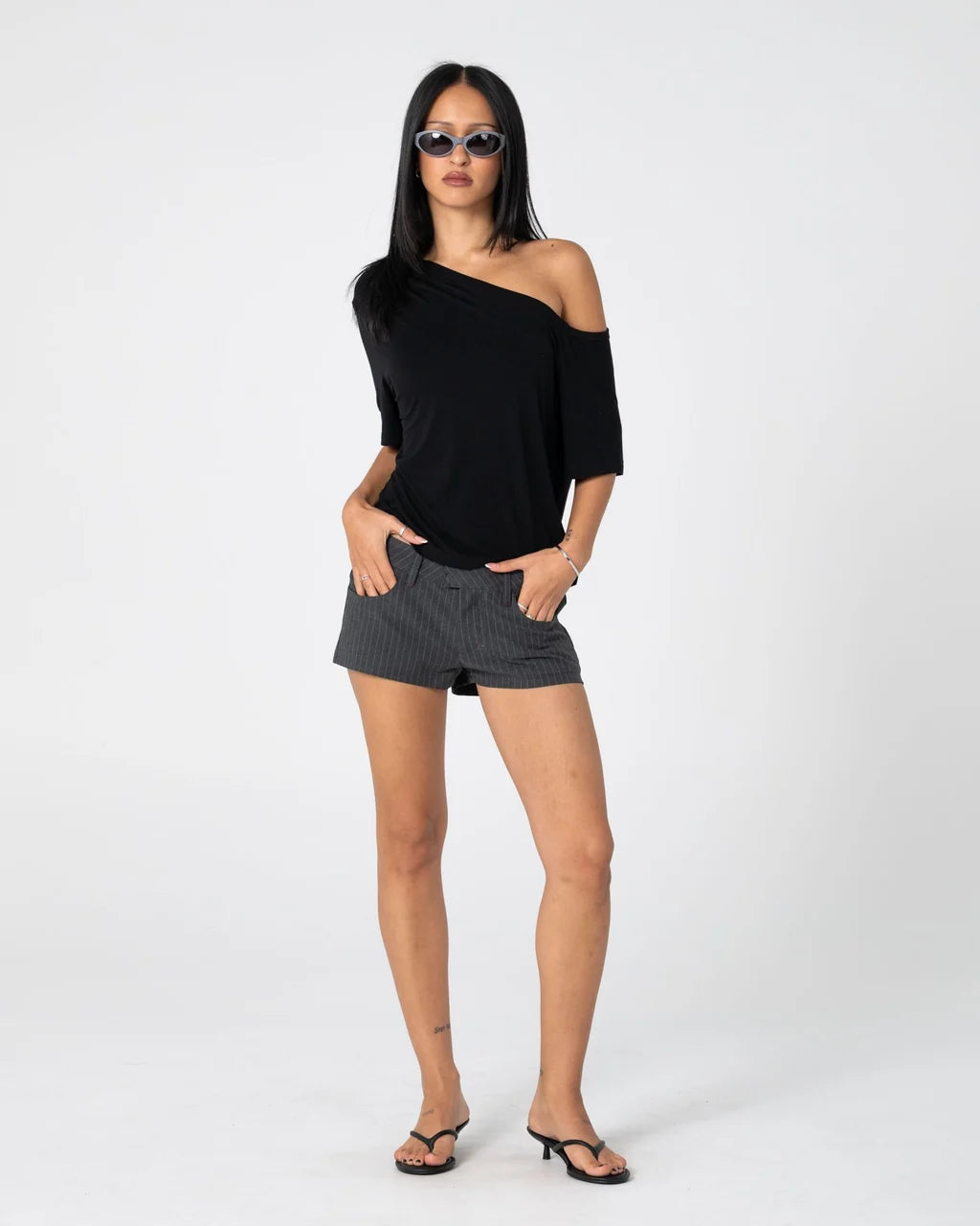 Rusty Sally Slouth Off Shoulder Tee