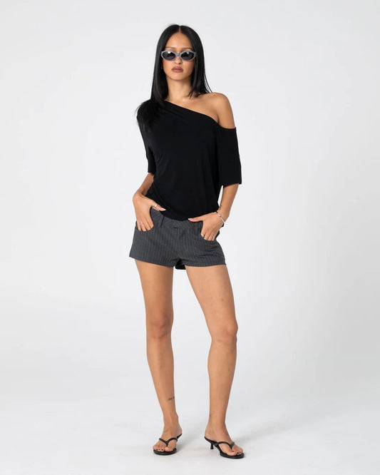 Rusty Sally Slouth Off Shoulder Tee