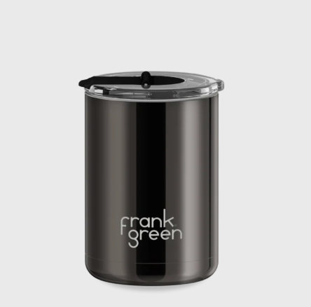 Frank Green 12oz Ceramic Coffee Cup Shadow Chrome