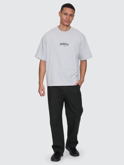 Thrills Victory Embro Box Fit Oversized Croppe Tee