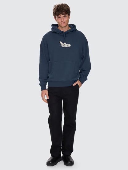 Thrills Between Chaos And Calm Slouch Pull On Hoodie