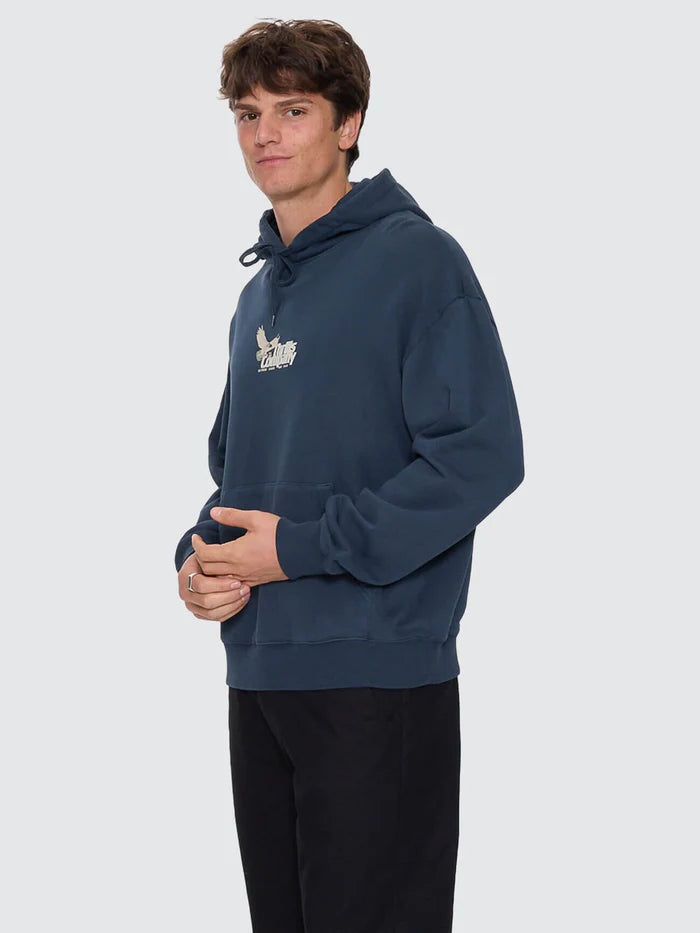 Thrills Between Chaos And Calm Slouch Pull On Hoodie