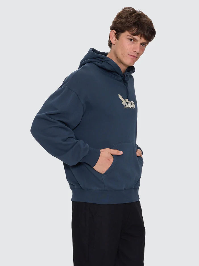 Thrills Between Chaos And Calm Slouch Pull On Hoodie
