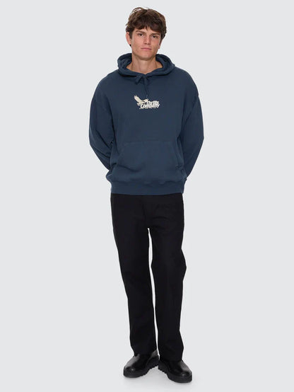 Thrills Between Chaos And Calm Slouch Pull On Hoodie