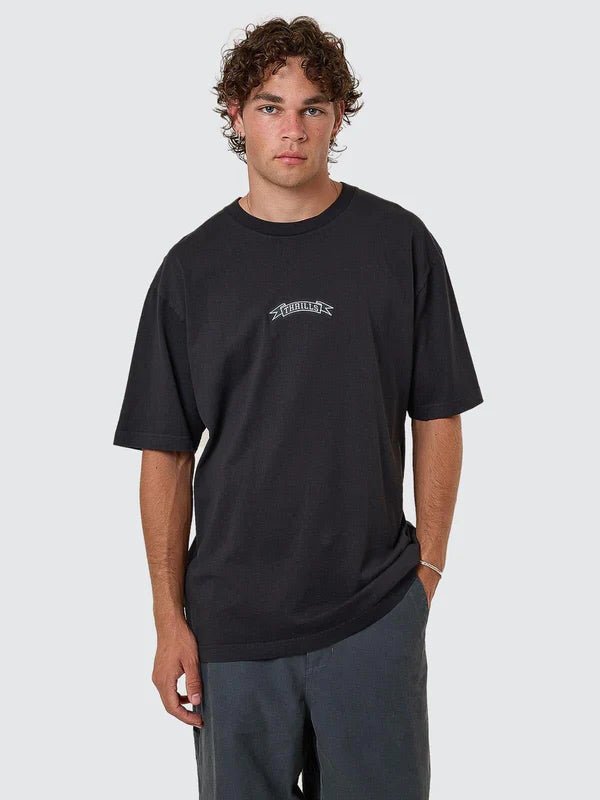 Thrills Pennant Embro Oversized Fit Tee