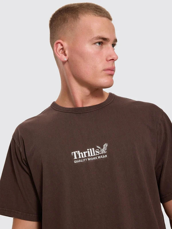 Thrills Workwear Embro Merch Tee