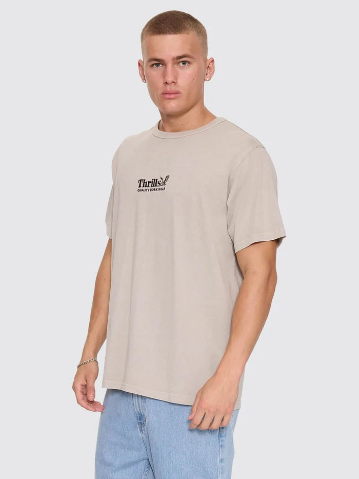 Thrills Workwear Embro Merch Tee