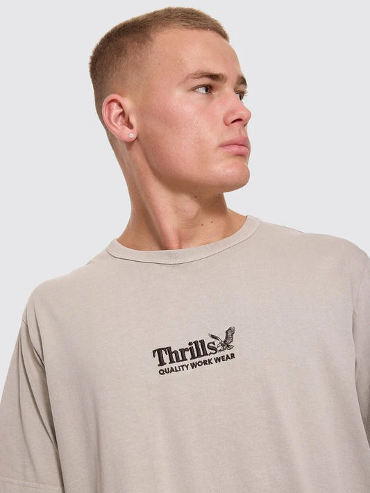 Thrills Workwear Embro Merch Tee