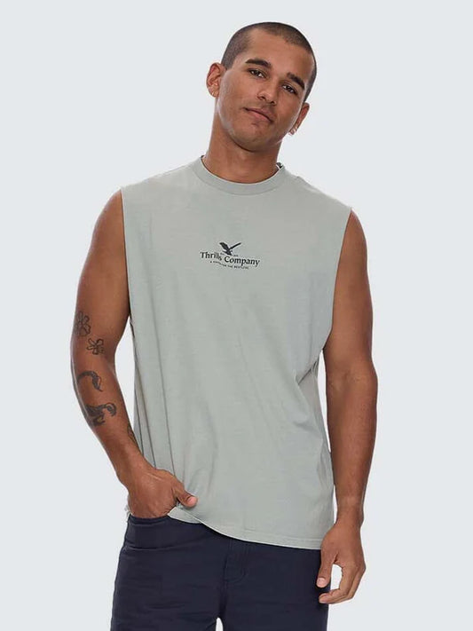 Thrills A Haven For The Restless Merch Fit Muscle Tee