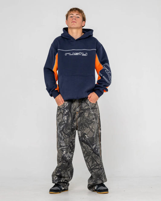 Rusty Titan Hooded Fleece Hoodie