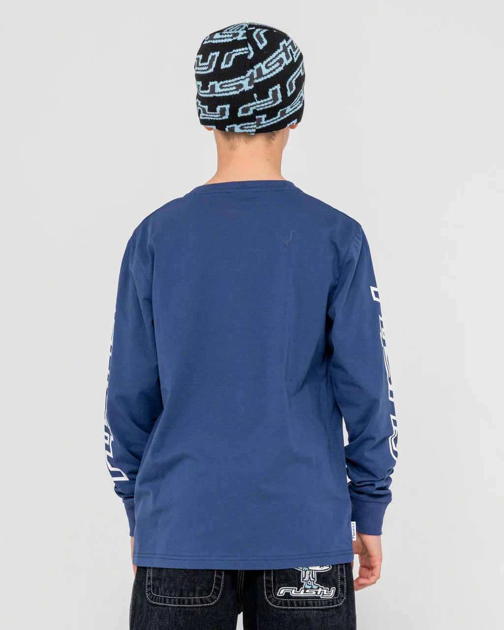 Rusty Jetsetter Long Sleeve Tee Boys