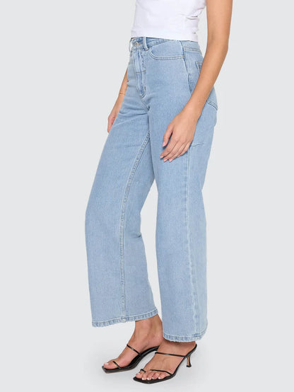 Thrills Holly High Rise Stretch Wide Jean