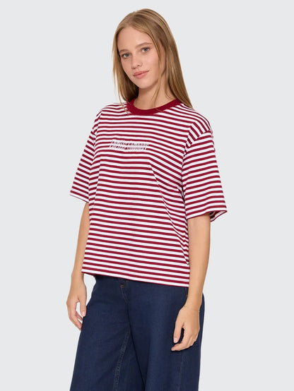 Thrills Co Primitive Stripe Square Tee