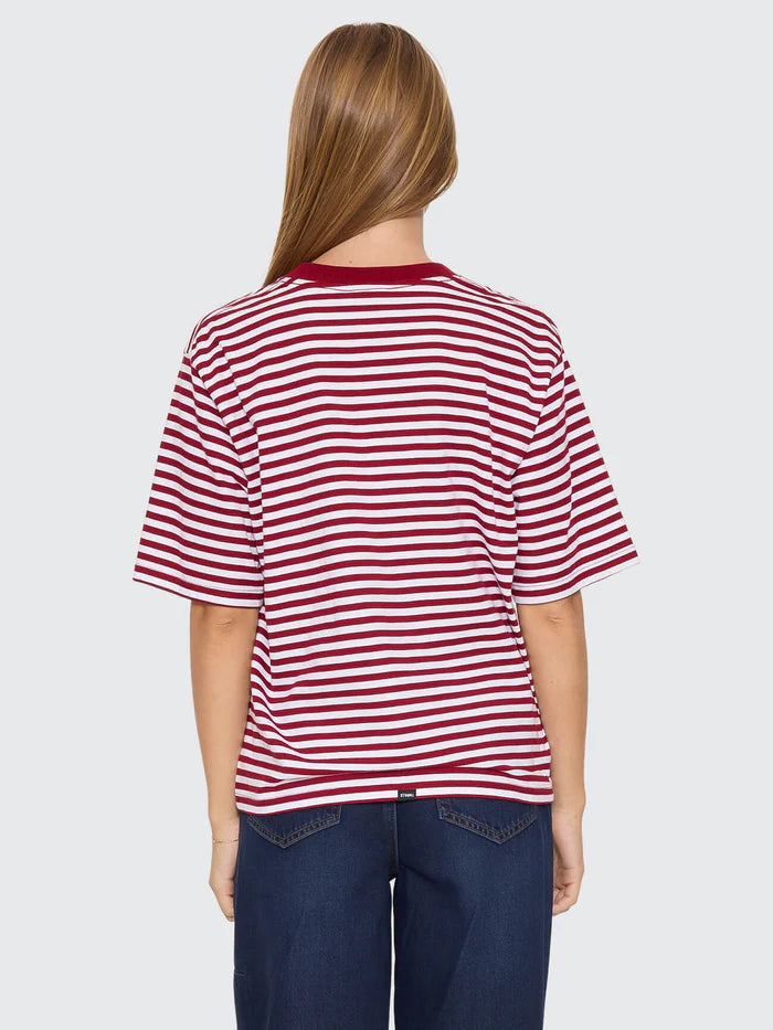Thrills Co Primitive Stripe Square Tee