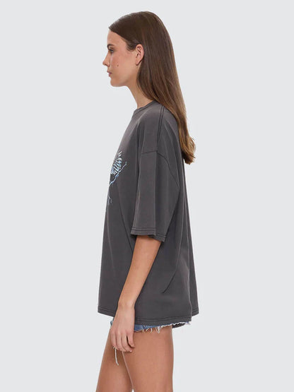 Thrills Run For The Hills Oversized Tee