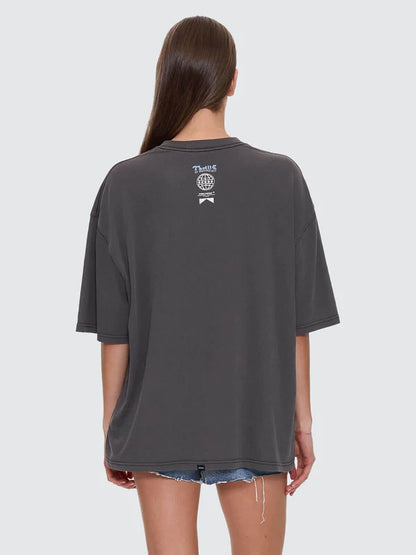 Thrills Run For The Hills Oversized Tee