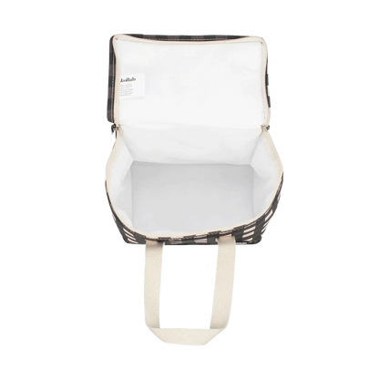 Kollab Lunch Bag Black Check