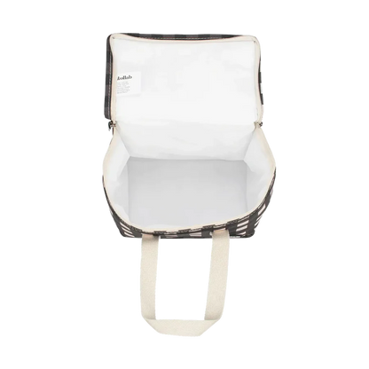 Kollab Lunch Bag Black Check