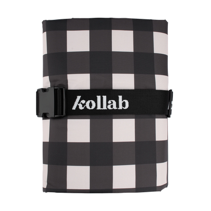 Kollab Picnic Mat Black Check