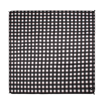 Kollab Picnic Mat Black Check