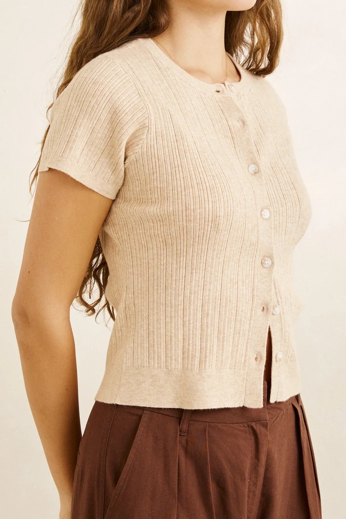 Rhythm Dana Short Sleeve Cardigan