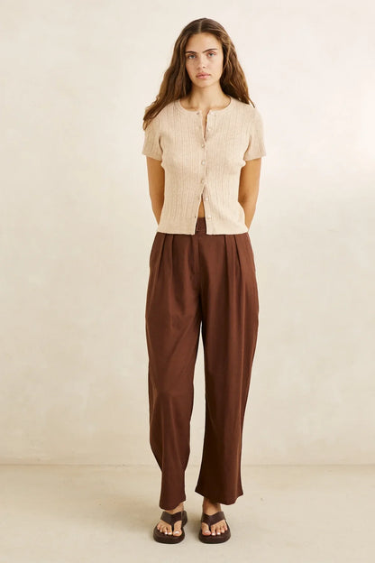 Rhythm Dana Short Sleeve Cardigan