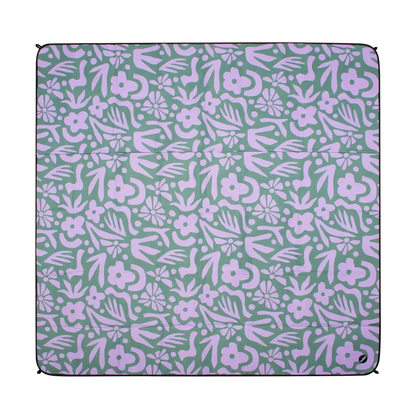 Kollab Picnic Mat Lavender Bloom