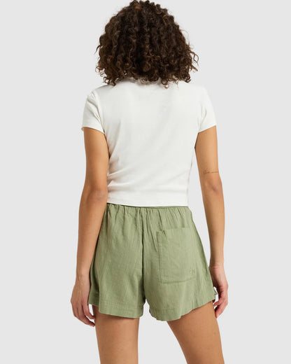 Roxy Lekeitio Break Slub Mid Short