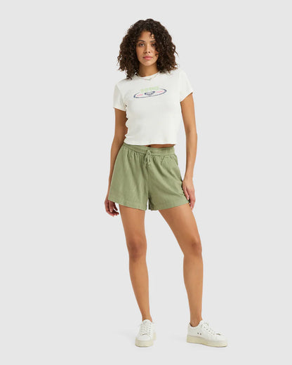 Roxy Lekeitio Break Slub Mid Short
