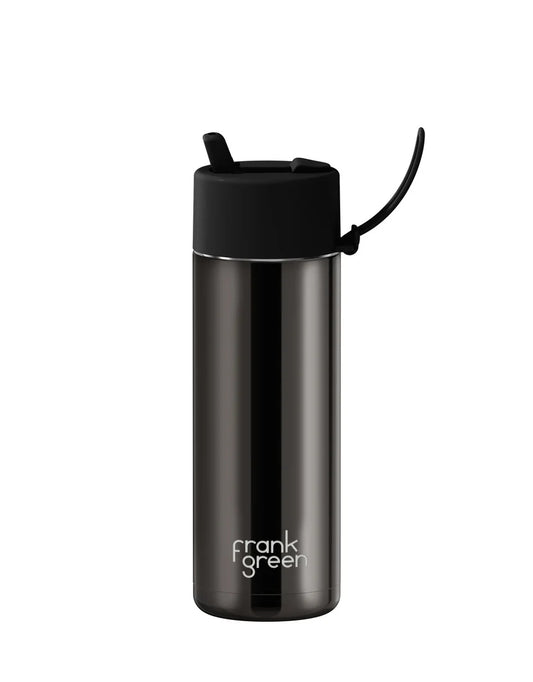 Frank Green 20oz SSC Reusable Bottle Shadow Chrome