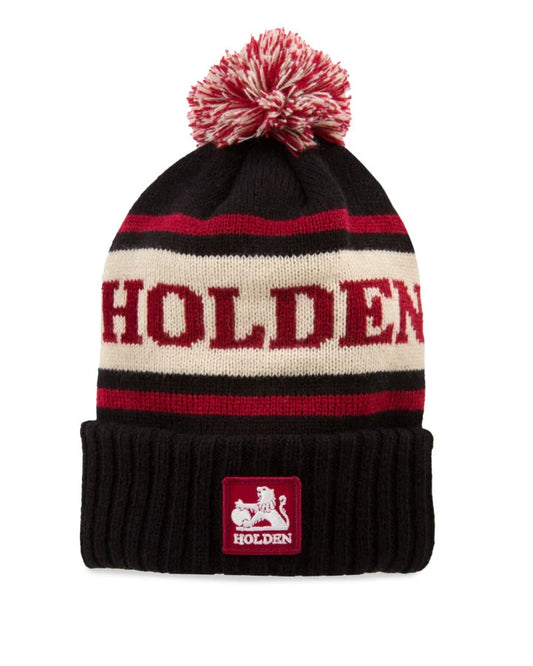 Gilroy Co Holden Stripe Retro Patch Pillowline Beanie