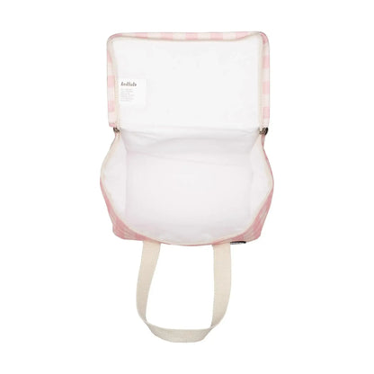 Kollab Lunch Bag Candy Pink Check