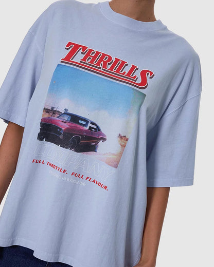 Thrills Full Throttle Oversized Tee