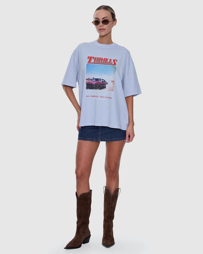 Thrills Full Throttle Oversized Tee