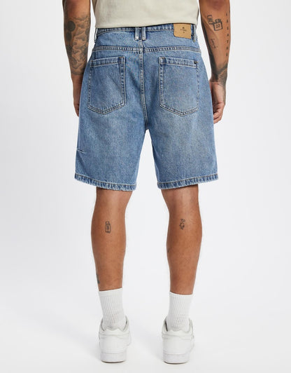 Thrills Slacker Relaxed Denim Shorts