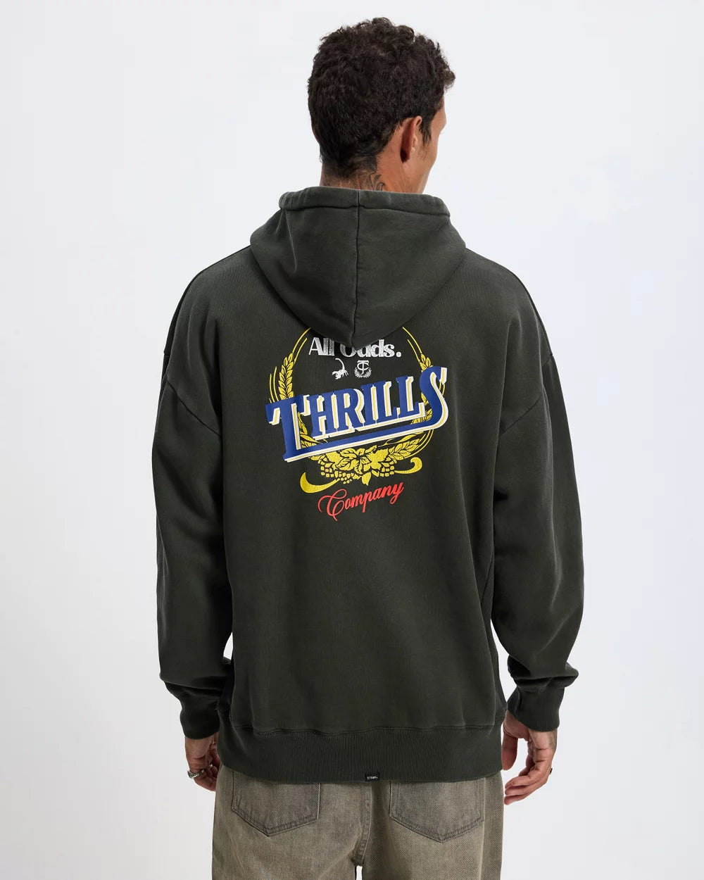 Thrills Against All Odds Slouch Pull On Hood