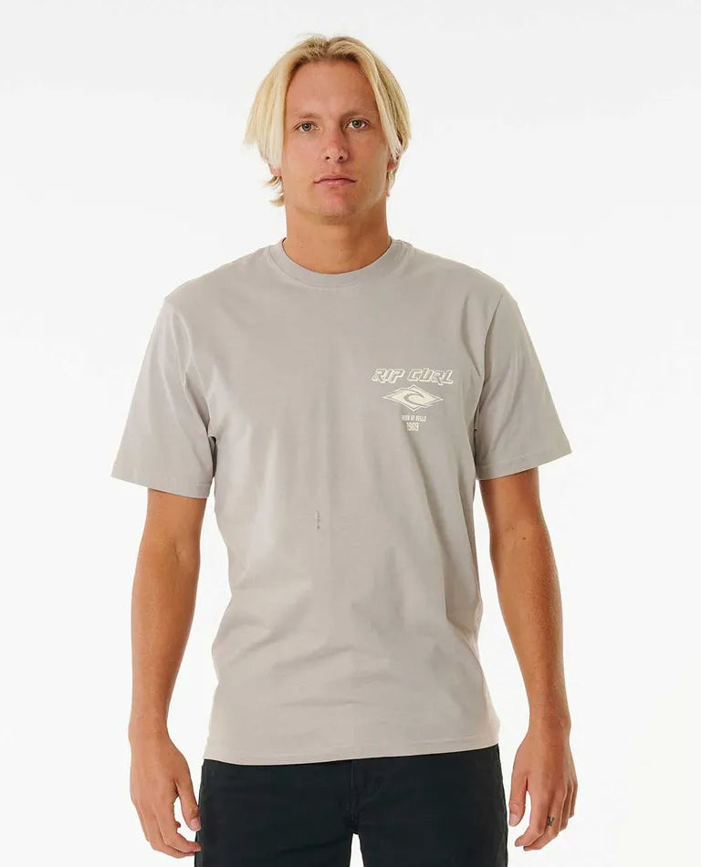 Rip Curl Fade Out Icon Tee Mens