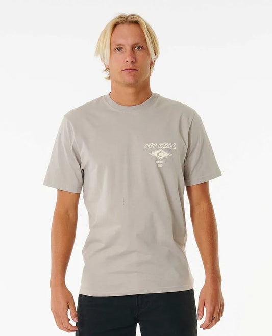 Rip Curl Fade Out Icon Tee Mens