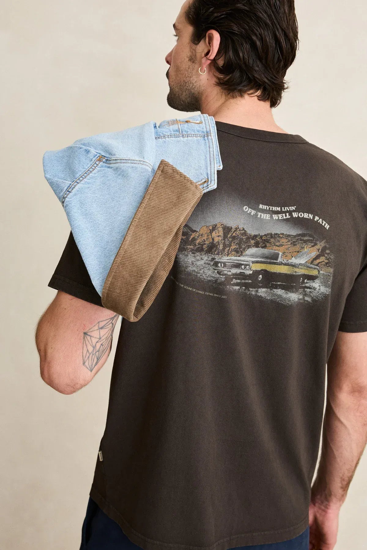 Rhythm Heading West Vintage SS Tshirt