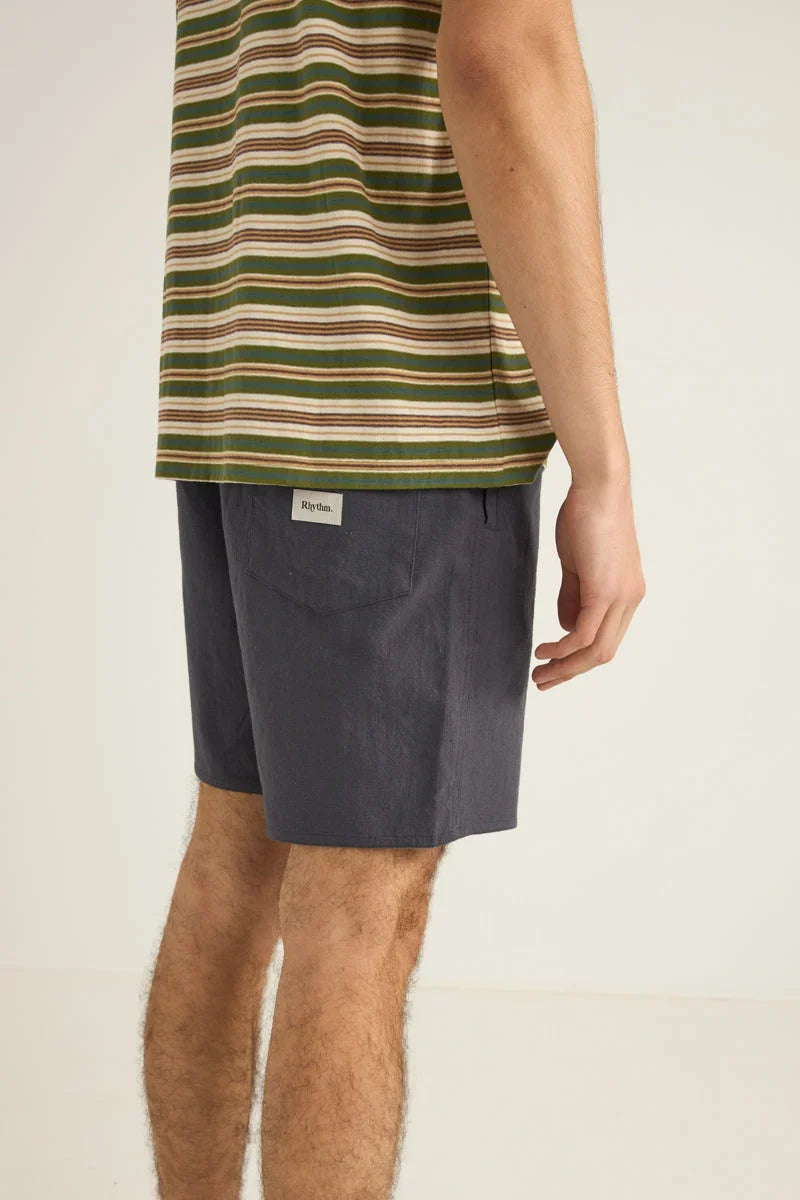 Rhythm Textured Linen Jam Short