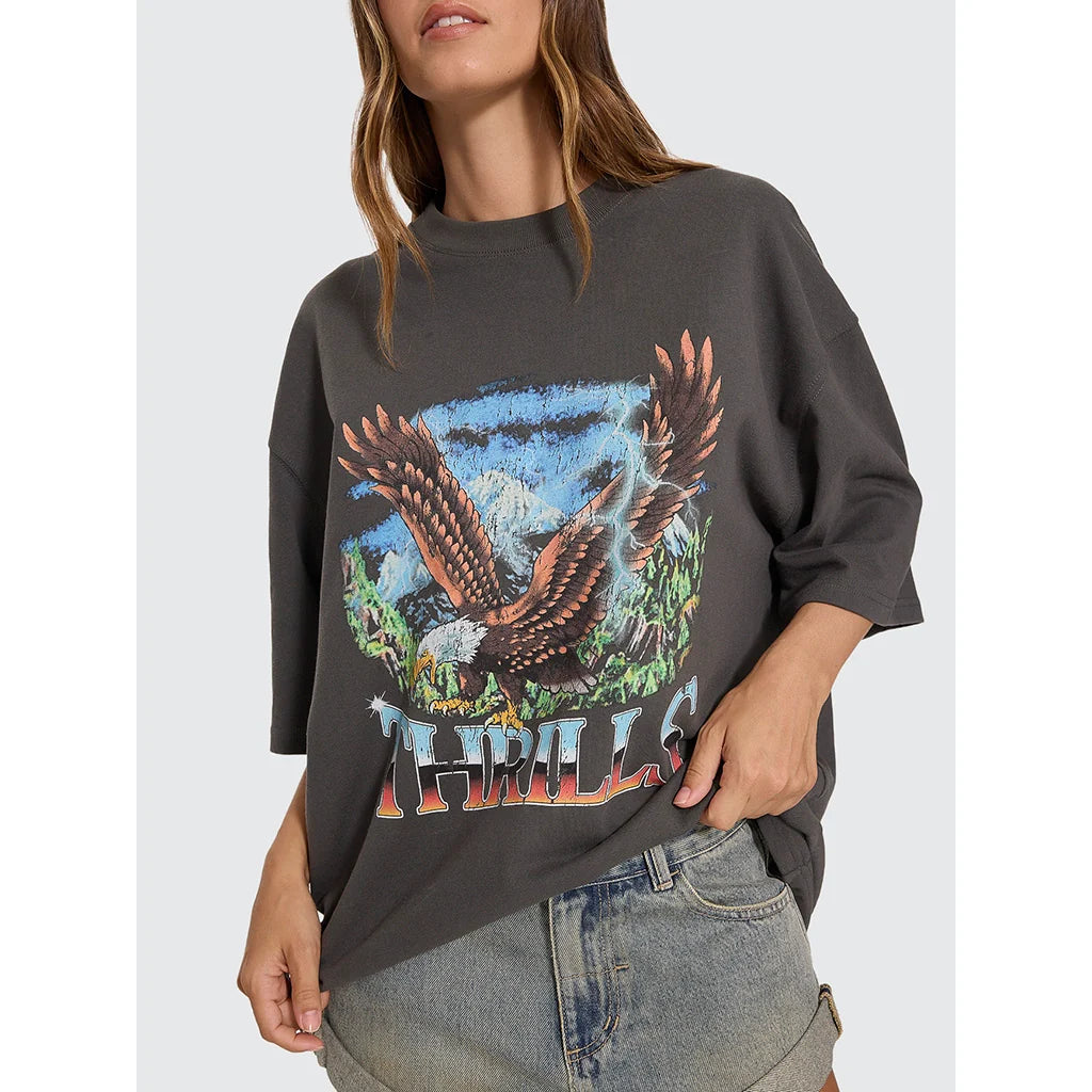 Thrills Seen & Heard Oversized Tee