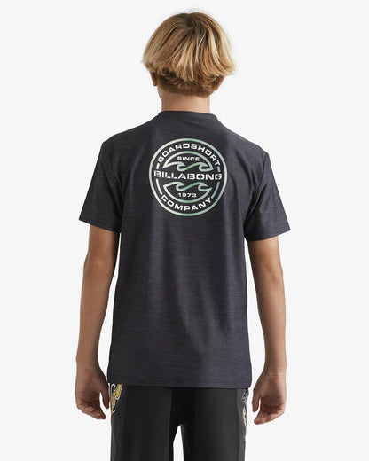 Billabong Boys Rotor Shoreline SS Rashie Tee Boy