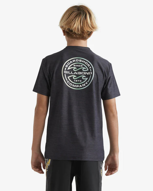 Billabong Boys Rotor Shoreline SS Rashie Tee Boy