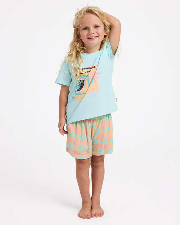 Billabong Sun Petals Toddler Girls Short