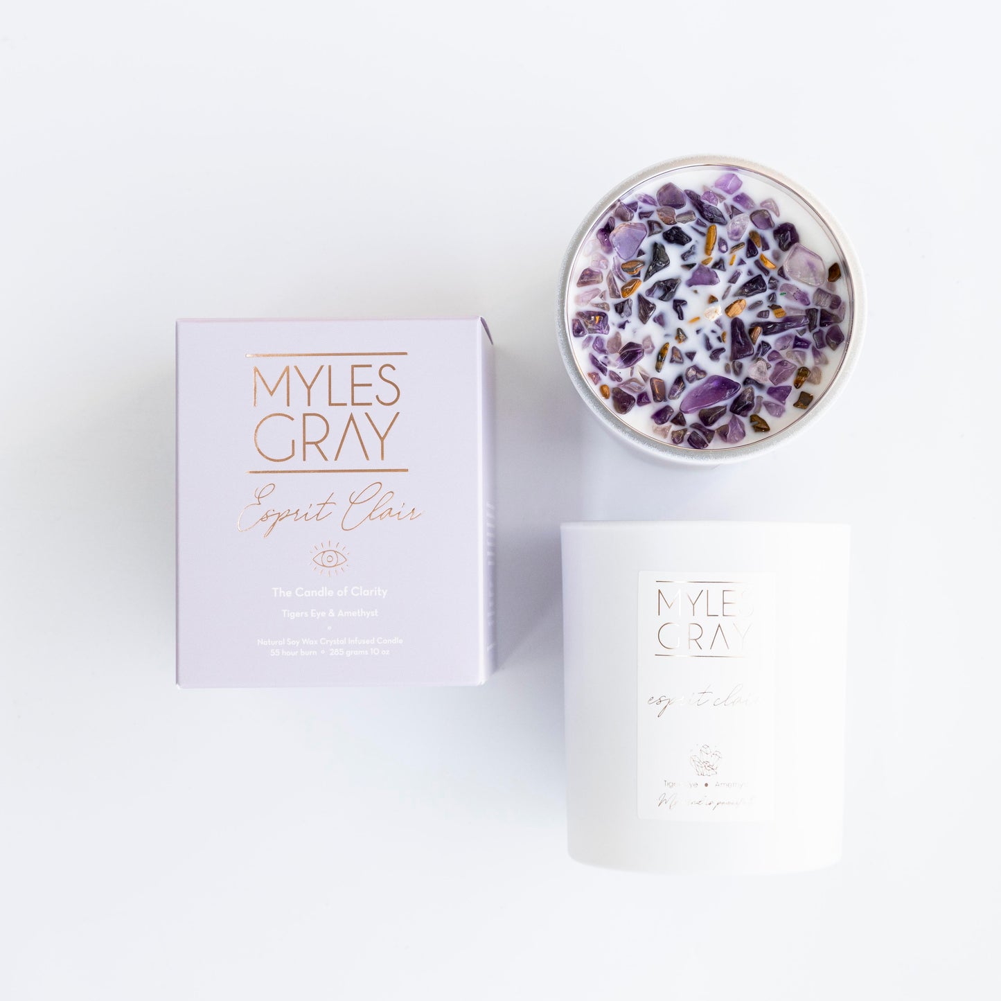 Myles Gray Esprit Clair Candle Of Clarity