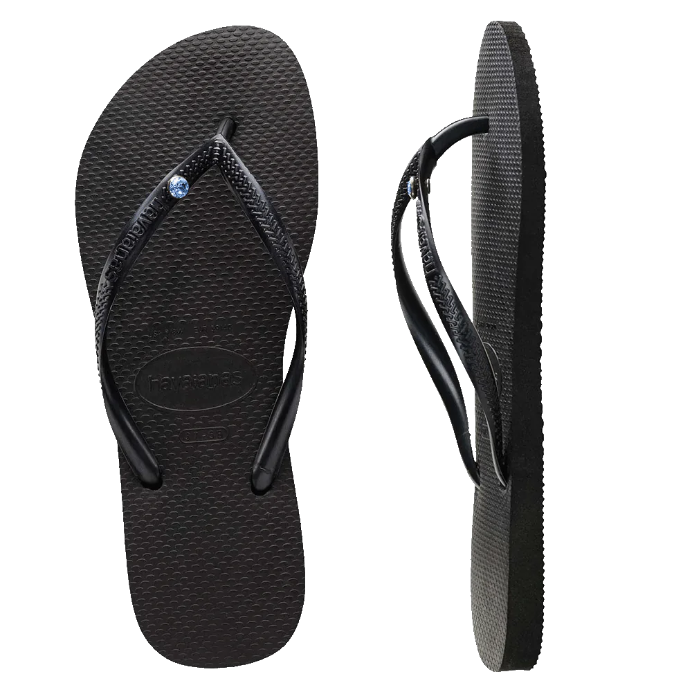 Havaianas Slim Coloured Crystal SW II 218 Degrees Swan Hill